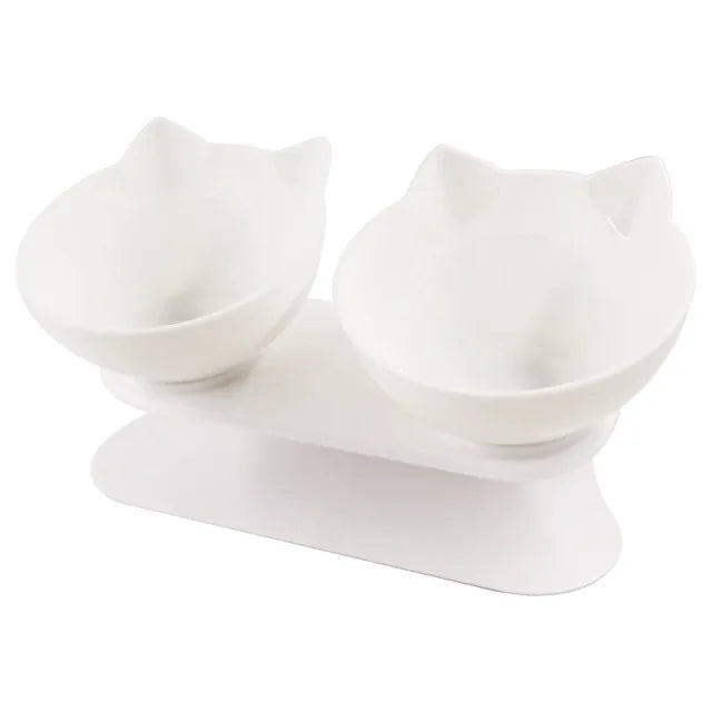 Cat Bowl With Raised Stand