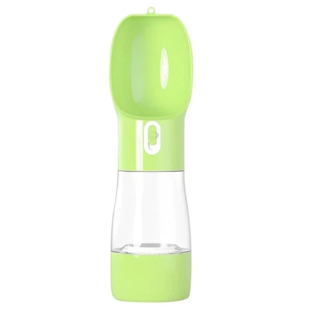 Portable Water Bottle With Food Container